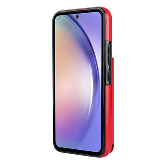 Samsung A14 Rood - Back Cover met Koord