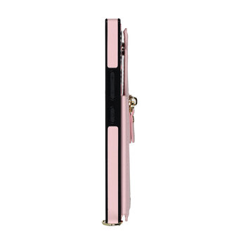 Samsung S24 Roze - Back Cover met Koord