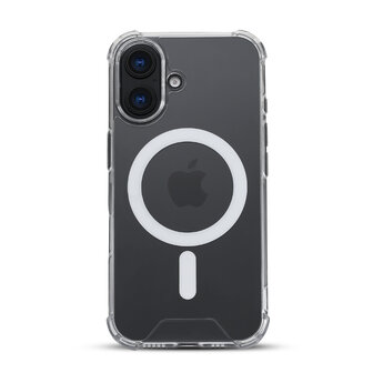 iPhone 16 Plus Transparant - Magsafe Anti Shock