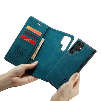 Samsung S25 Ultra - Emerald Green - 2 in 1 Book Case