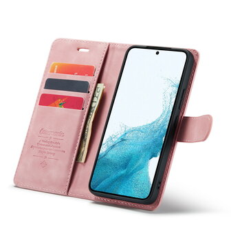Samsung S24 Pale Pink - 2 in 1 Book Case