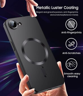 iPhone 16e - MagSafe Matte TPU - Zwart