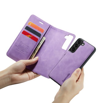 Samsung S24 Bright Lila - 2 in 1 Book Case
