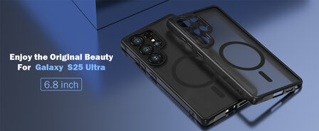 Samsung S25 Ultra - Matte MagSafe Armor - Grijs
