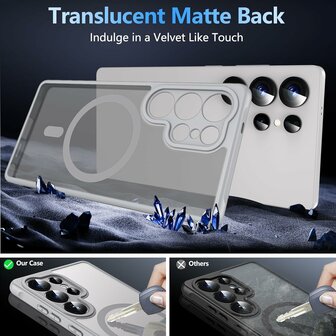 Samsung S25 Ultra - Matte MagSafe Armor - Grijs
