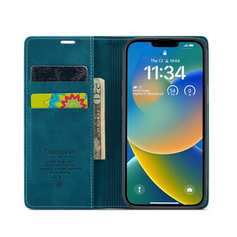 iPhone 16e - Book Case - Emerald Green