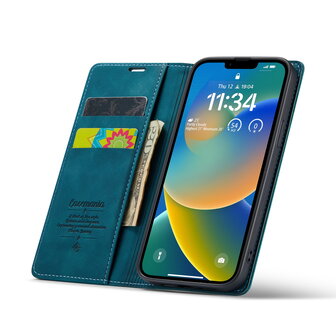 iPhone 16e - Book Case - Emerald Green