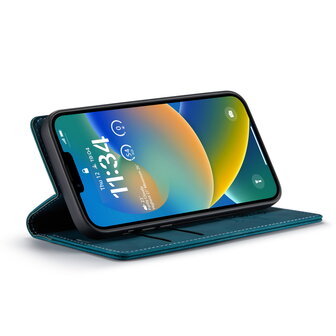 iPhone 16e - Book Case - Emerald Green