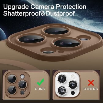 iPhone 16 Pro Max - Matte MagSafe Armor Back Cover - Bruin