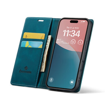 iPhone 16 - Emerald Green - Book Case