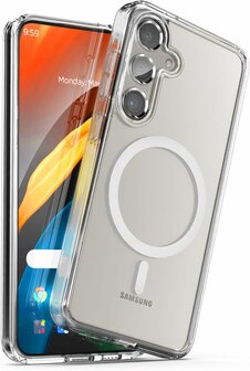 Samsung S25 Plus - Anti Shock - Geschikt voor Magsafe - Transparant