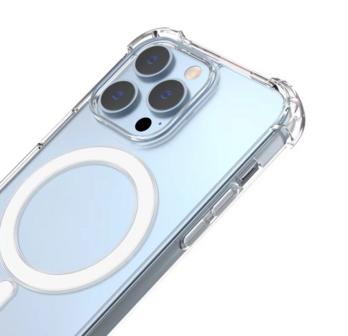iPhone 16 Pro Transparant - Magsafe Anti Shock