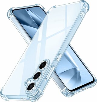 Samsung Galaxy S25 Plus - Transparant - Cam Anti Shock