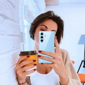 Samsung Galaxy S25 Plus - Transparant - Cam Anti Shock