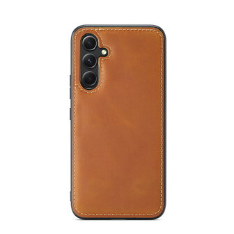 Samsung A54 Sienna Brown - 2 in 1 Leather Book Case