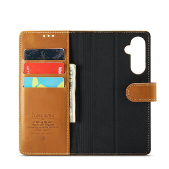 Samsung A54 Sienna Brown - 2 in 1 Leather Book Case
