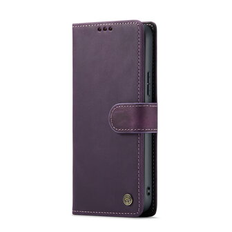 Samsung A54 Deep Purple - 2 in 1 Leather Book Case