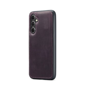 Samsung A54 Deep Purple - 2 in 1 Leather Book Case