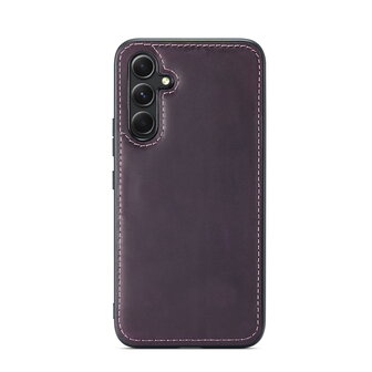 Samsung A54 Deep Purple - 2 in 1 Leather Book Case
