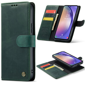 Samsung A54 Emerald Green - 2 in 1 Leather Book Case