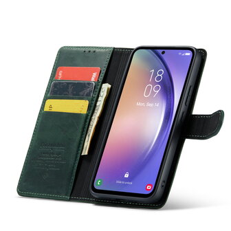 Samsung A54 Emerald Green - 2 in 1 Leather Book Case
