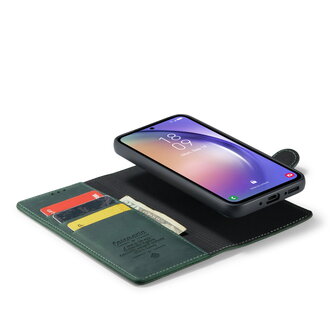 Samsung A54 Emerald Green - 2 in 1 Leather Book Case