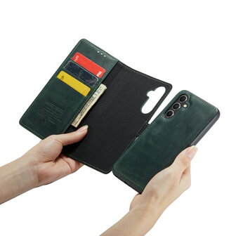 Samsung A54 Emerald Green - 2 in 1 Leather Book Case