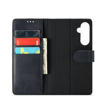 Samsung A54 Charcoal Gray - 2 in 1 Leather Book Case