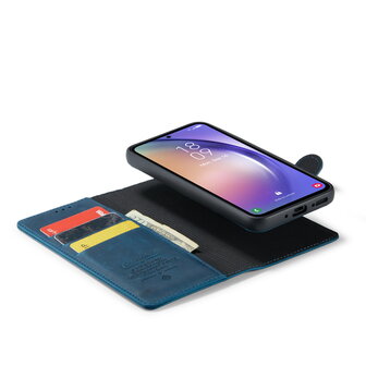 Samsung A54 Navy Blue - 2 in 1 Leather Book Case