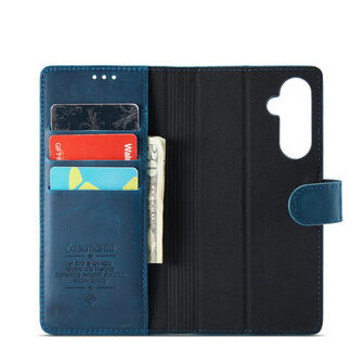 Samsung A54 Navy Blue - 2 in 1 Leather Book Case