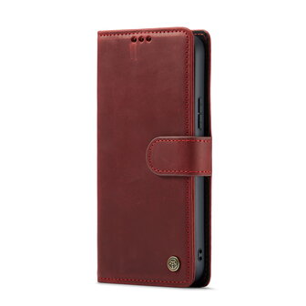 Samsung A54 Crimson Red - 2 in 1 Leather Book Case