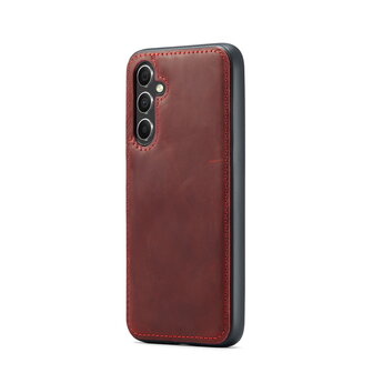 Samsung A54 Crimson Red - 2 in 1 Leather Book Case