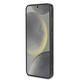 A56 - Zwart - Diamant Marmer Glitter Back Cover