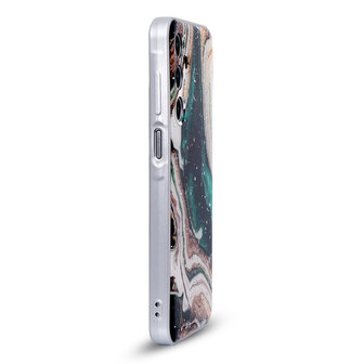Samsung Galaxy A56 - Groen - Marmer Back Cover