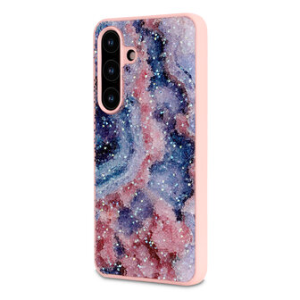 A56 - Nova - Diamant Marmer Glitter Back Cover
