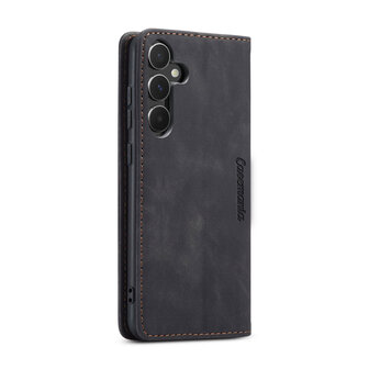 Samsung S25 Plus - Charcoal Gray - Book Case