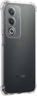 Oppo A80 - Anti Shock &amp;amp; 2X Glas - Transparant