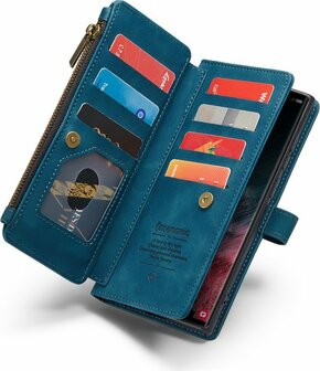 Samsung S23 Ultra Navy Blue - Book Case met Rits