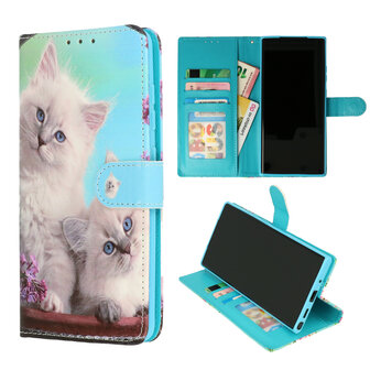 Samsung S24 Katten - Book Case