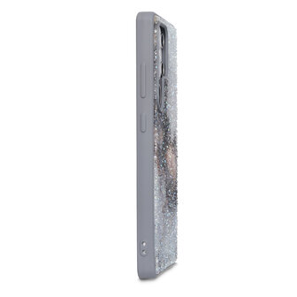 Samsung S23 Ultra - Diamant Marmer Glitter - Grijs