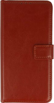 Samsung S21 Ultra - Book Case - Bruin