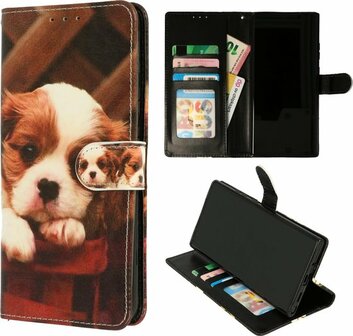 Samsung S21 Ultra - Book Case - Puppy