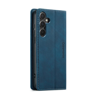 Samsung S25 Plus - Navy Blue - Book Case