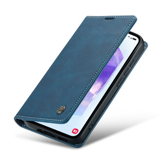 Samsung S25 Plus - Navy Blue - Book Case