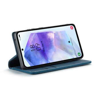 Samsung S25 Plus - Navy Blue - Book Case