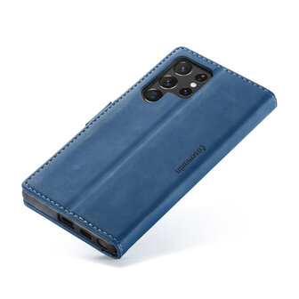 Samsung S25 Ultra - Navy Blue - Book Case