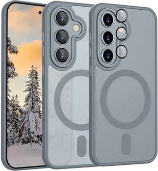 Samsung S25 Plus - Matte MagSafe Armor - Grijs