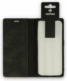 Oppo A94 Charcoal Gray - Book Case