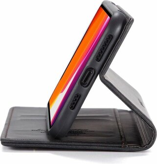 Oppo A94 Charcoal Gray - Book Case