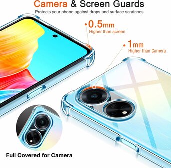 Oppo A98 - Anti-Shock - Transparant